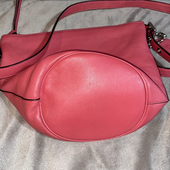 COACH Bleecker Sport Mini Duffle Crossbody Shoulder Bag Loganberry 32281 - Picture 9 of 11